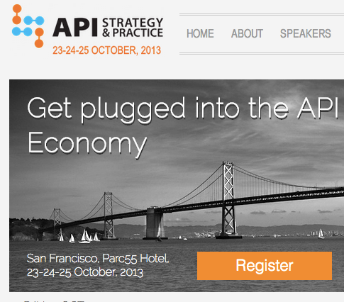 Two Weeks Until API Strategy & Practice in San Francisco