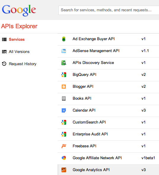 Google Updates the API Explorer