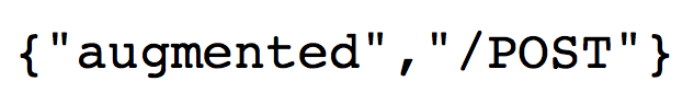 BeyondGET or OtherVerbs, an Augmented API Platform 