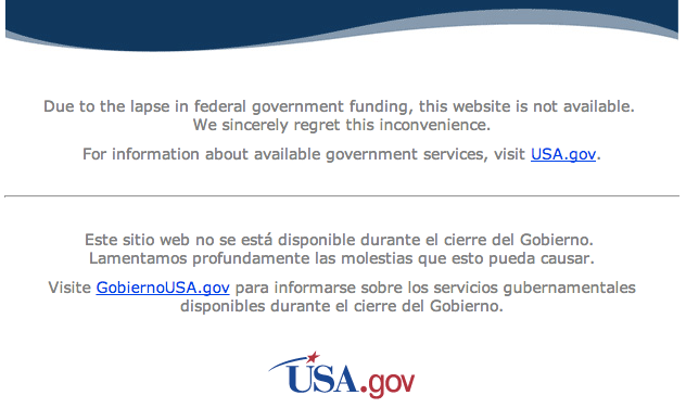 Can We Depend On Federal Government APIs?
