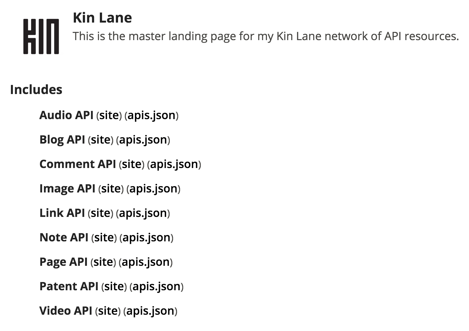 Using APIs.json For My Microservice Navigation And Discovery