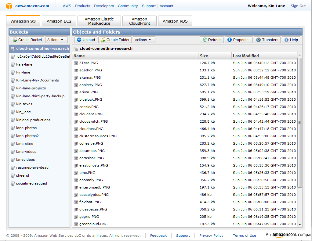 Amazon S3 File Explorer