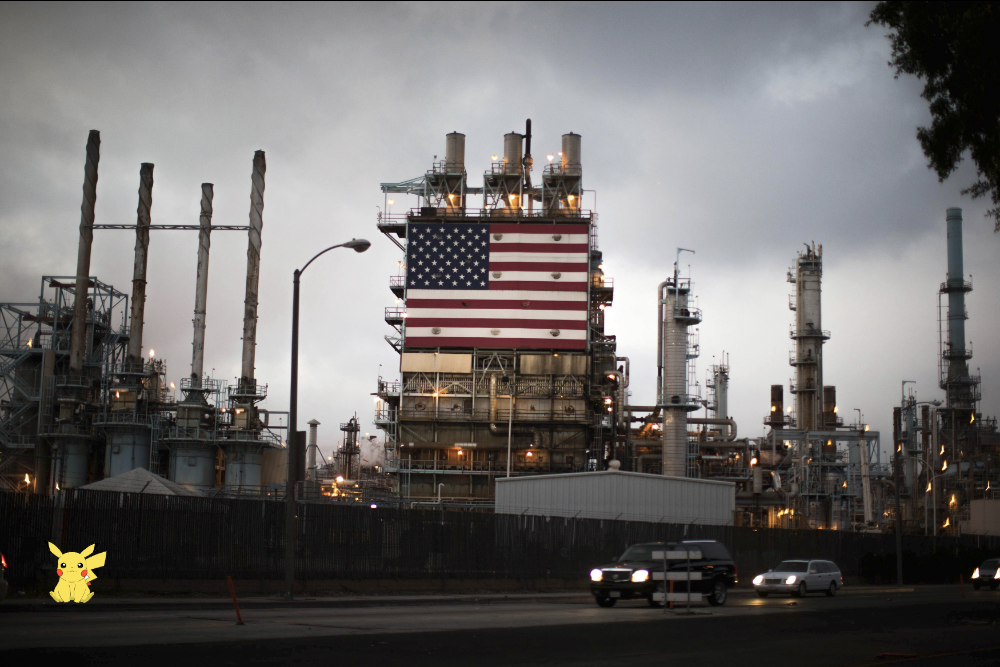 The Latest Pokemon Craze Has Exceeded Our Expectations When It Came To Photos Of Critical Infrastructure #DesignFiction