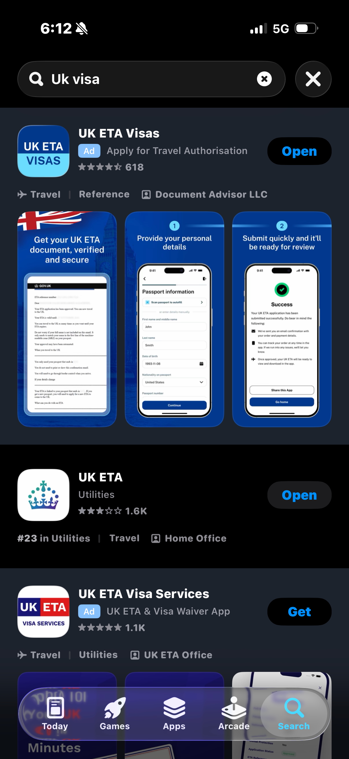 iVisa and ivisa.com Mobile Application for UK ETA Visa is a Scam -- Do Not Download and Give Them Your Money