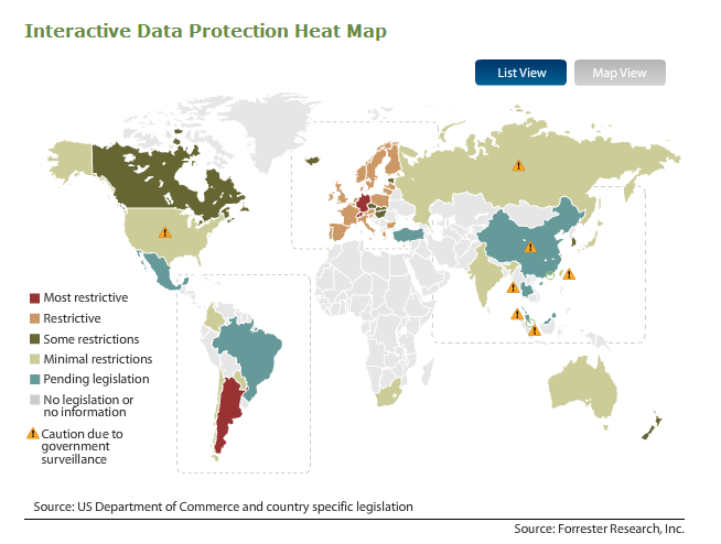 Interactive Data Heap Map