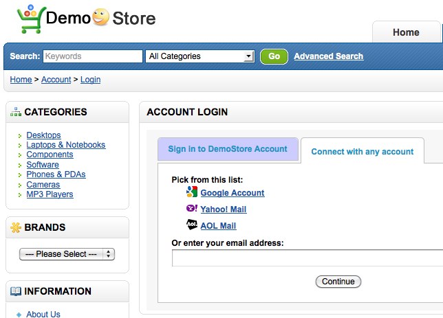 OpenID for Your Web Site Login