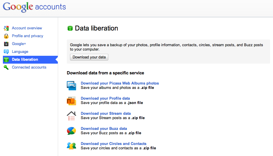 All Apps Should Experience Data Liberation