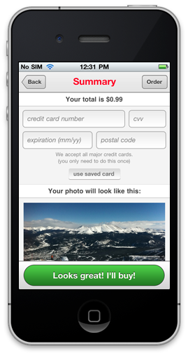 Photo Postcard Library for iOS
