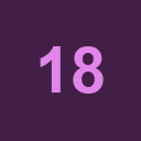 18F logo