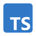 Microsoft TypeScript logo