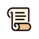 Scroll logo